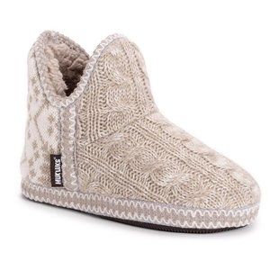 Muk Luks Fairy Dust Winter Knit Indoor/Outdoor Slippers - Women's 11/12